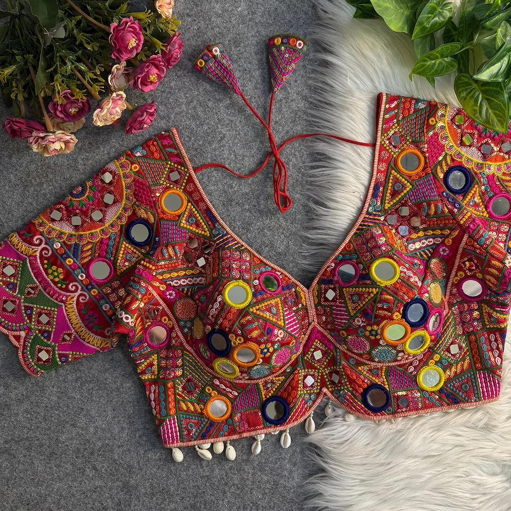 Mirror Work Blouses